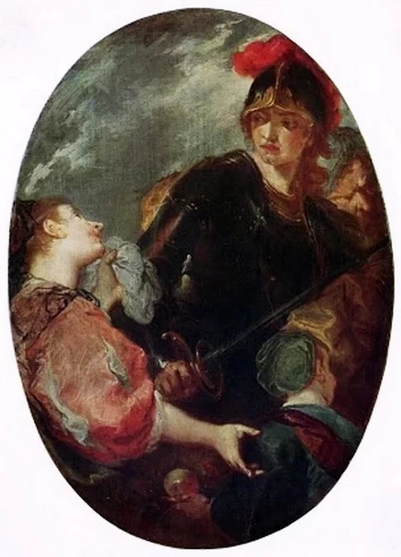 Congedo di Ettore da Andromaca e dal figlio Astianatte - Bergamo